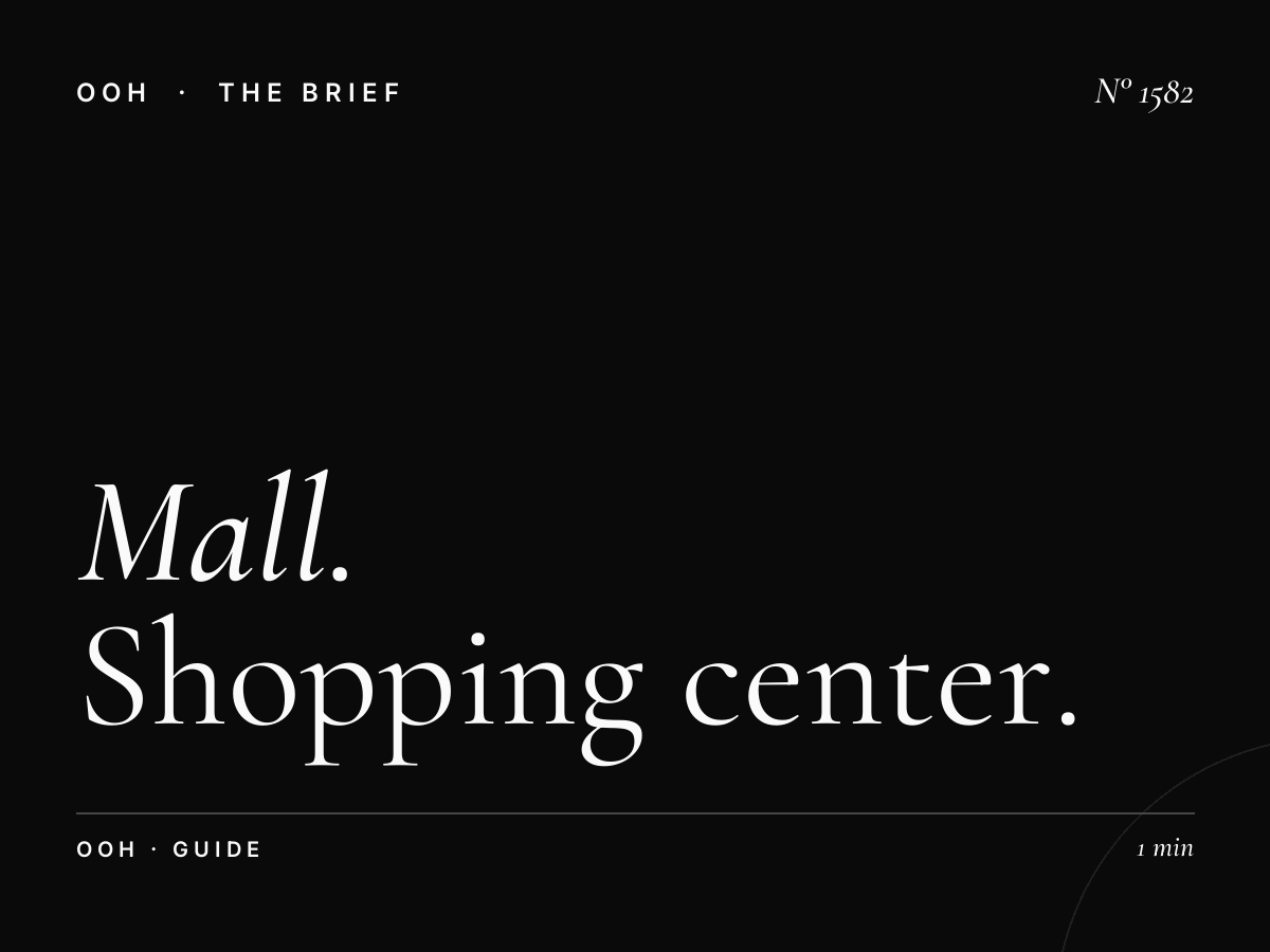 US Mall Advertising | Shopping Center OOH Guide