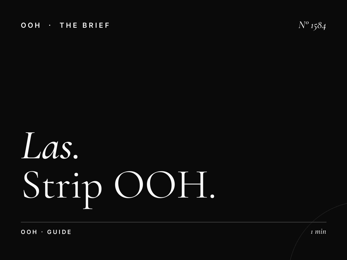Las Vegas Billboard Advertising | Strip OOH Guide