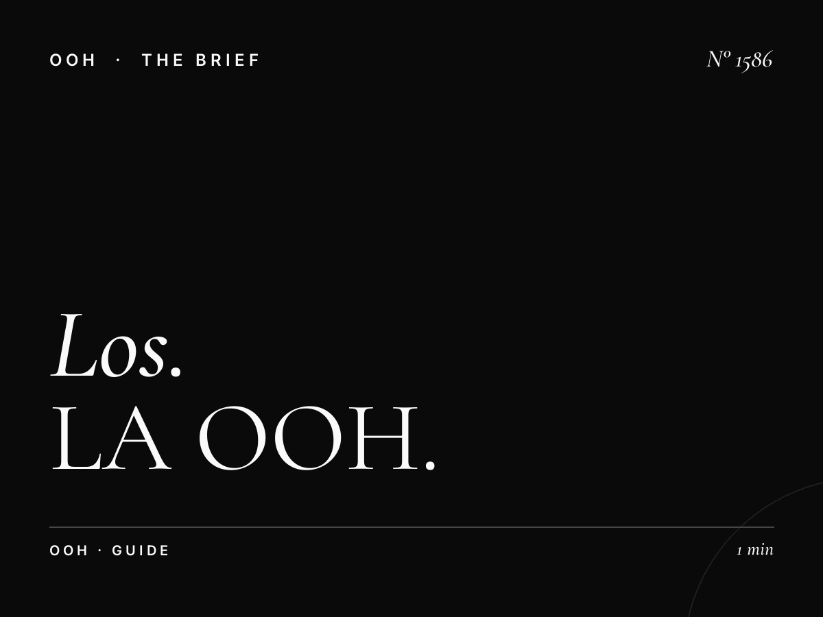 Los Angeles Billboard Advertising | LA OOH Guide
