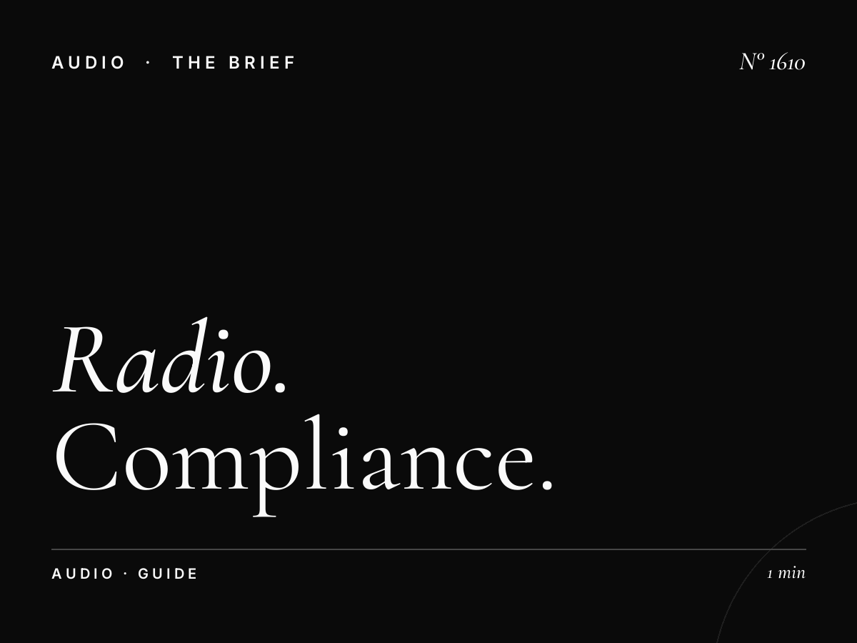 EU Radio Advertising Regulations | Compliance Guide