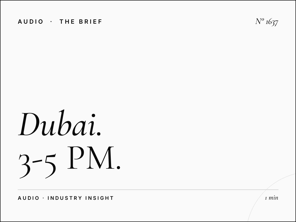 Dubai FM Afternoon Advertising | 3-5 PM Drive-Time Strategy