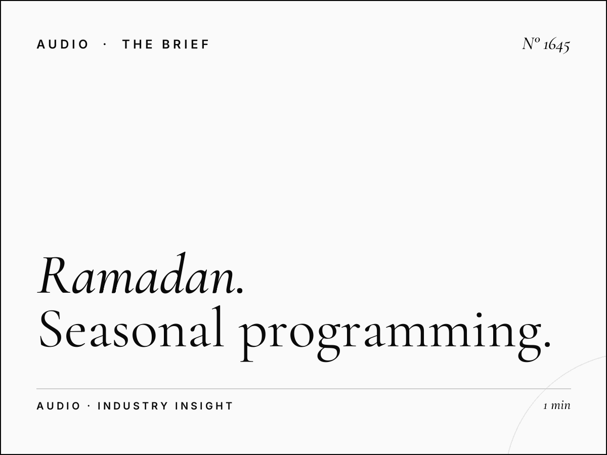 Ramadan Radio Advertising Dubai FM | Seasonal Programming Sponsorship