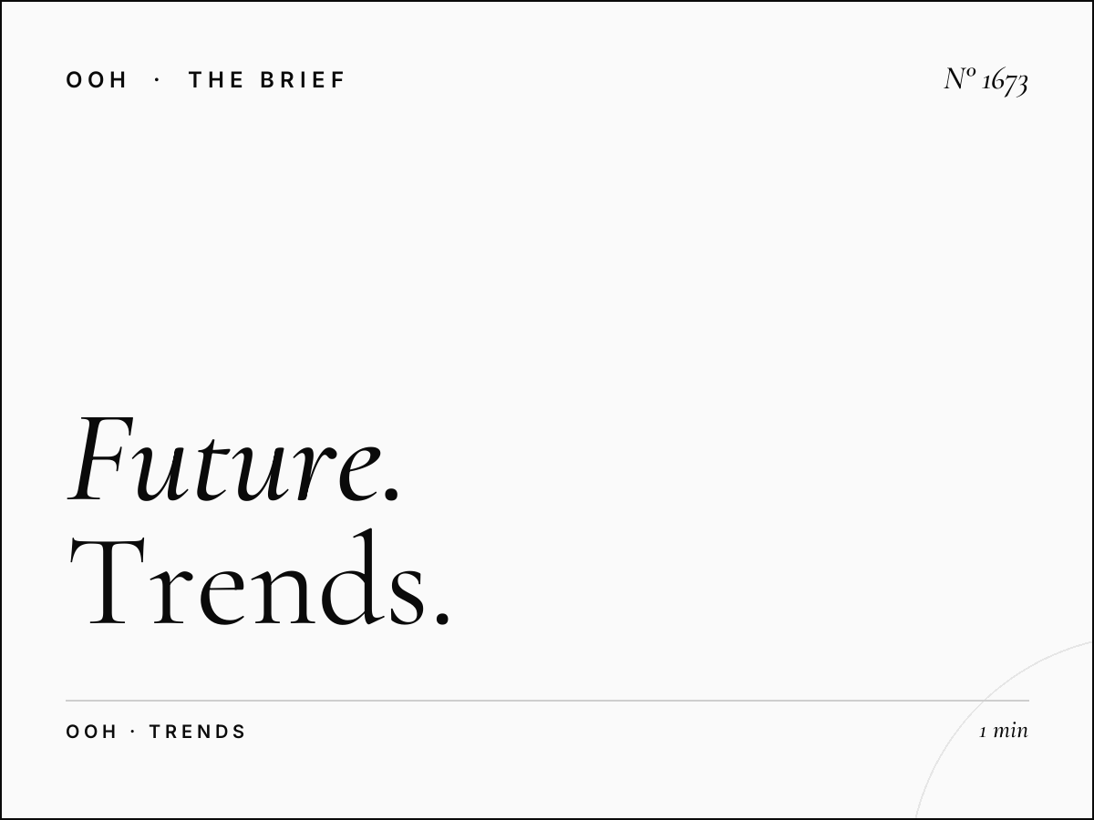 What is the Future of OOH Advertising | Trends and Innovations