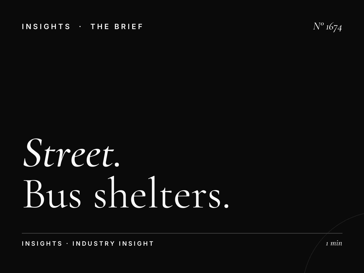 What is Street Furniture Advertising | Bus Shelters and Kiosks