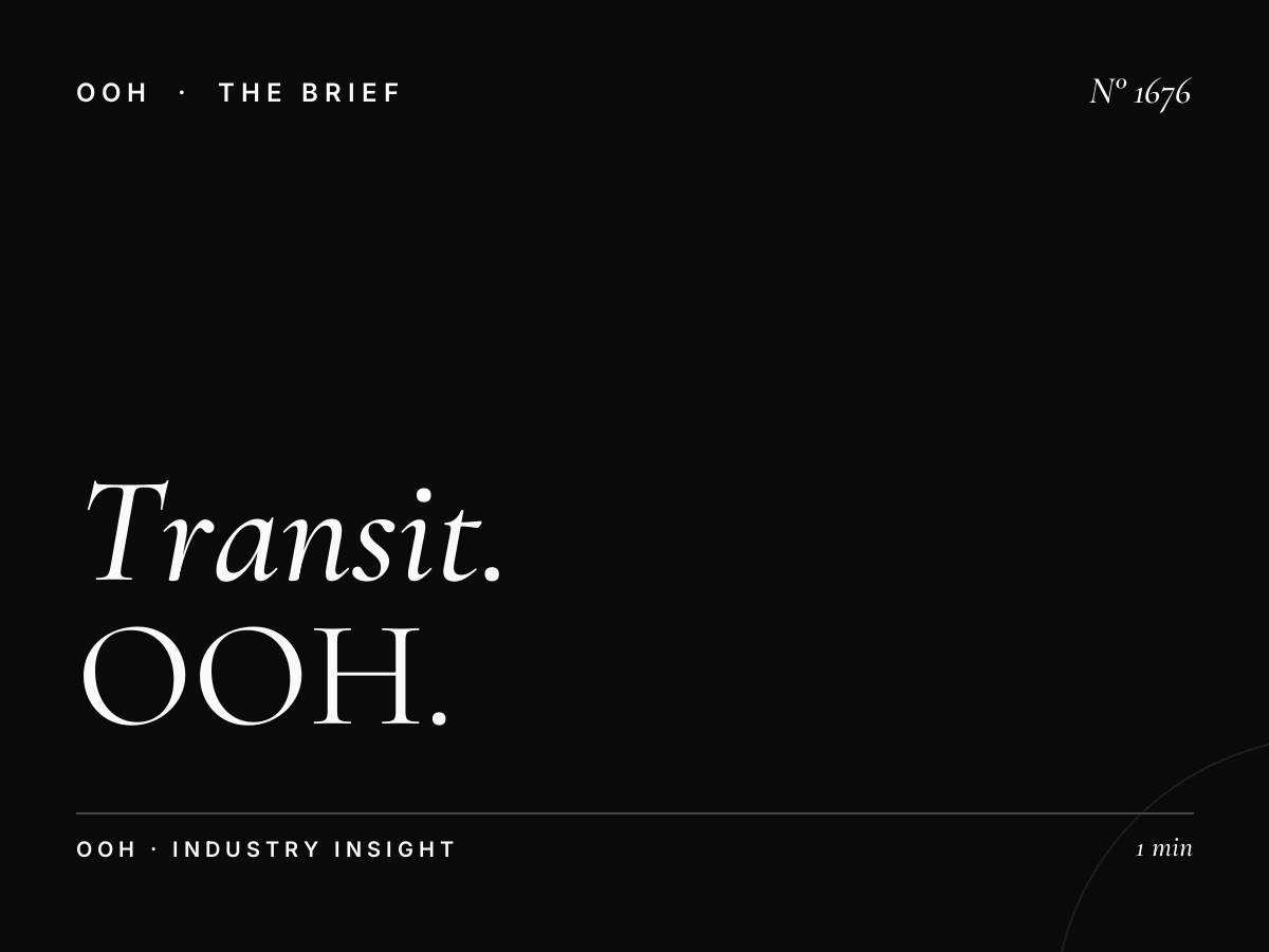 What is Transit Advertising | OOH on Buses Trains and Taxis