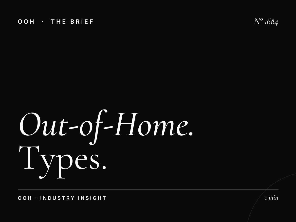 What is Out-of-Home Media | Types and Formats Explained