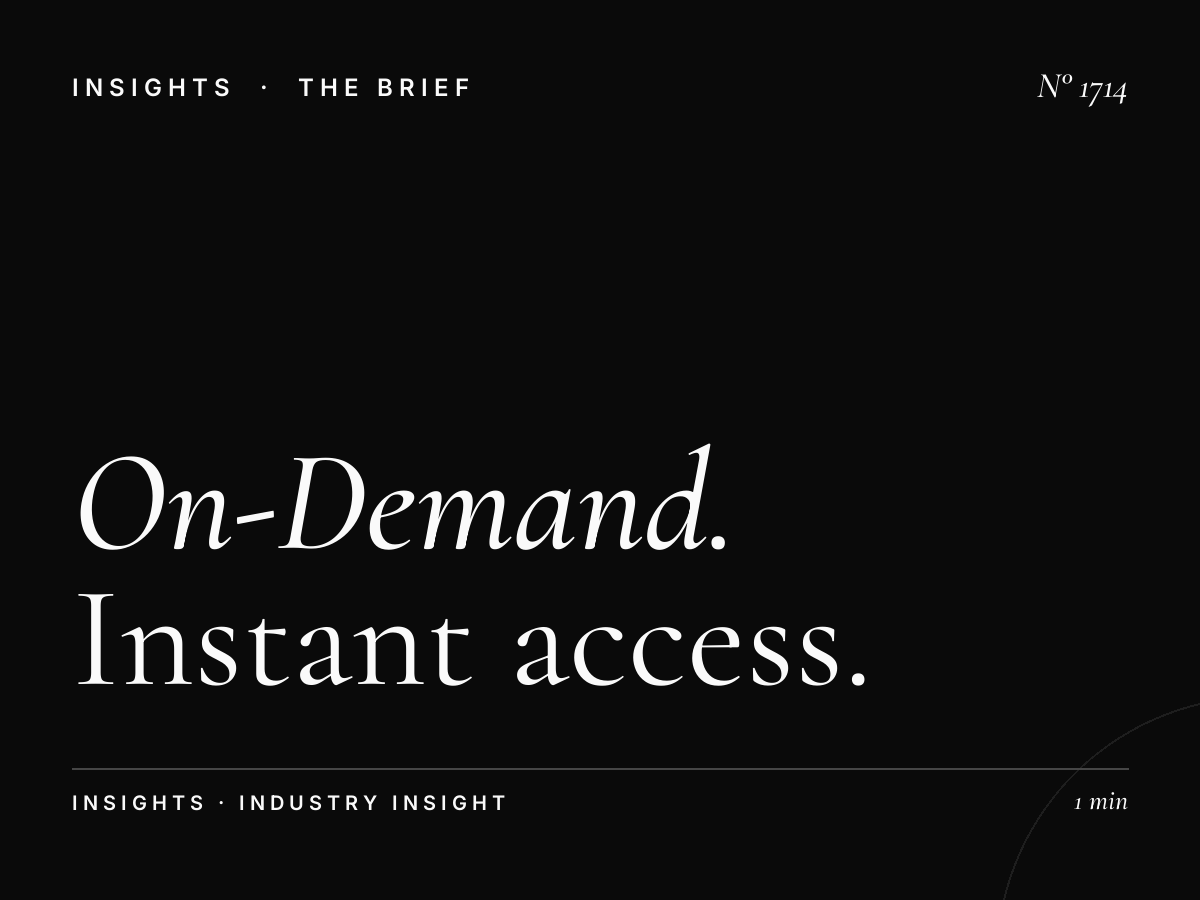 On-Demand Media Buying | Instant Access to Global Inventory