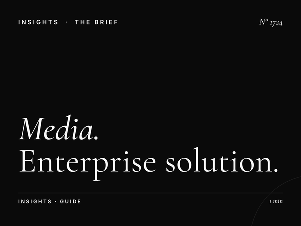 Media Buying Platform for Brands | Enterprise Solution Guide