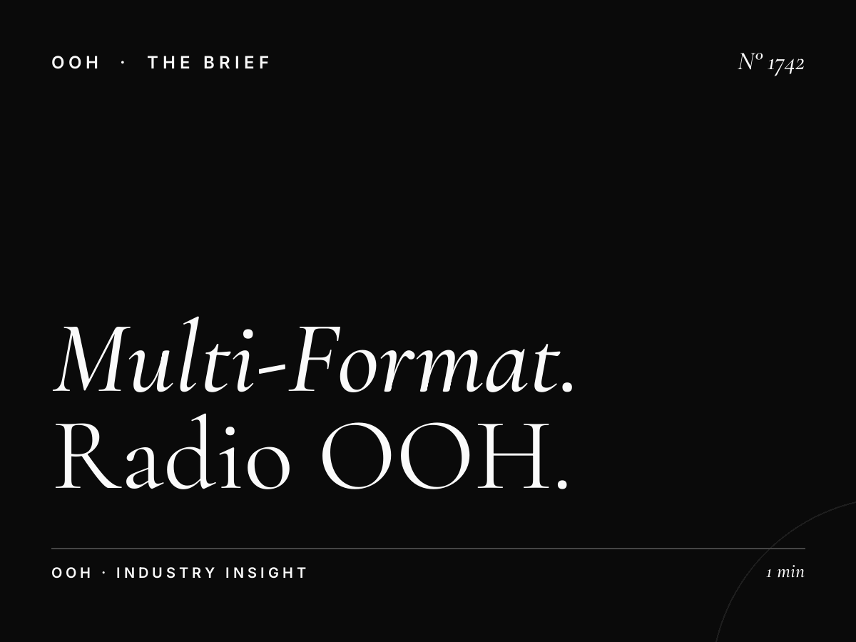 Multi-Format Ad Space Booking | Radio OOH & Digital