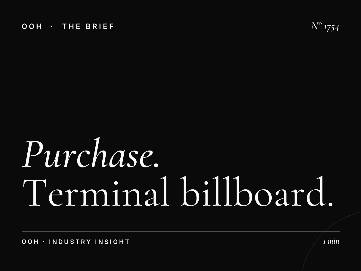 Purchase Airport Advertising UK | Terminal Billboard Booking