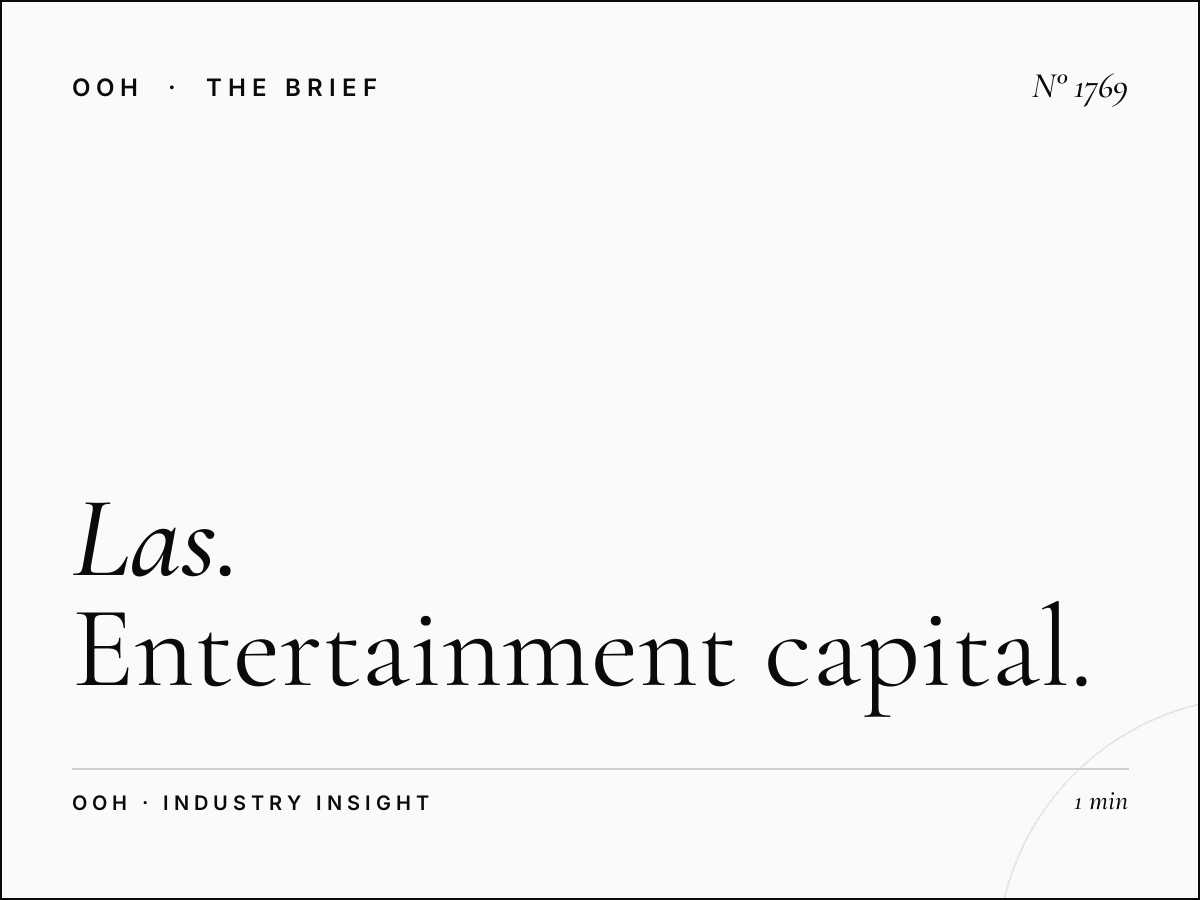 Las Vegas Strip | Entertainment Capital Billboard Advertising