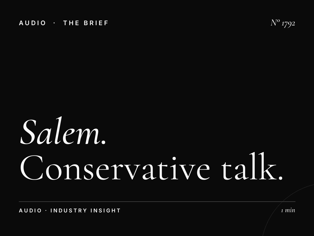 Salem Media | Conservative Talk Radio Advertising