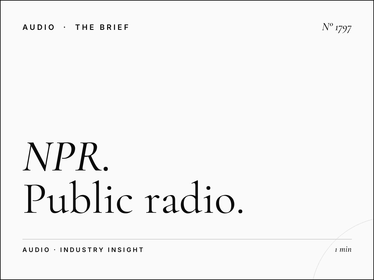 NPR Sponsorship | Public Radio Advertising Opportunities