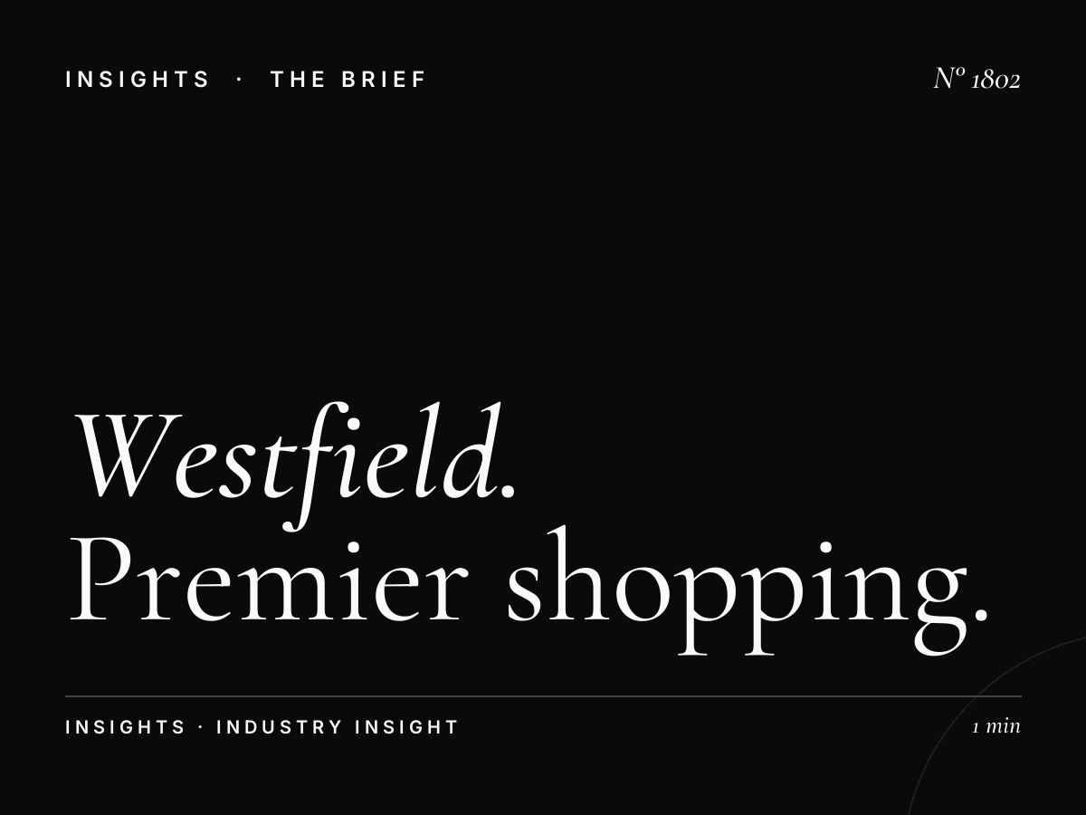 Westfield Arkadia Warsaw | Premier Shopping Advertising