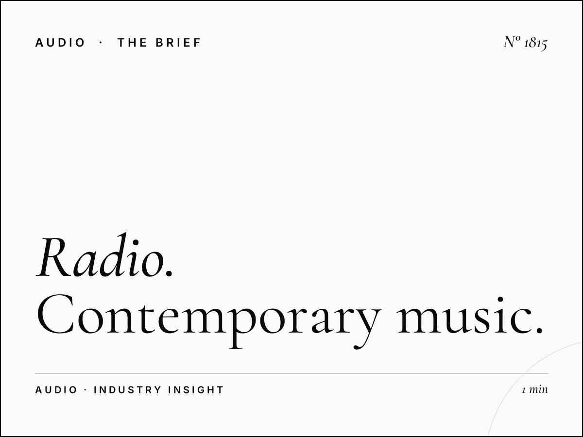 Radio Swiss Pop | Contemporary Music Radio Advertising