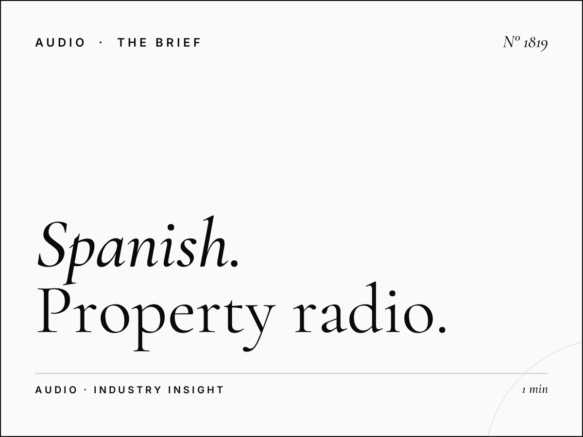 Spanish Real Estate | Property Radio Marketing
