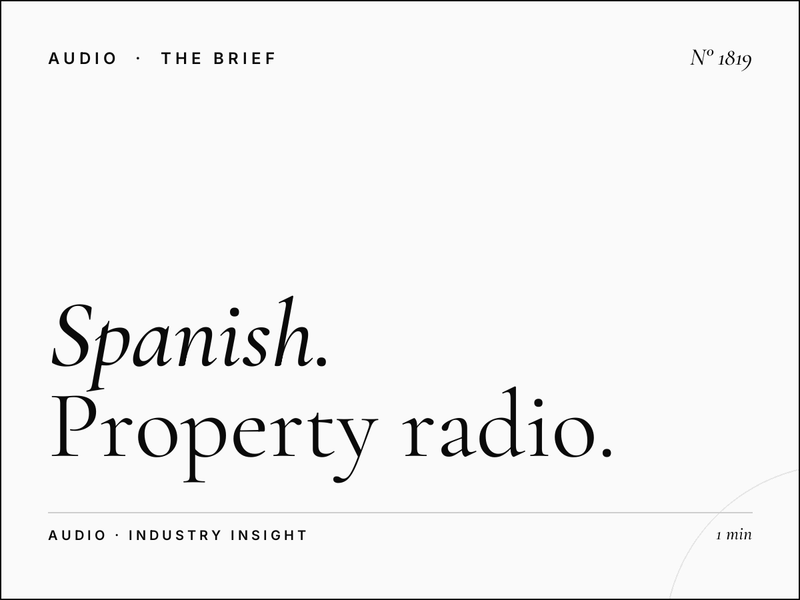 Spanish Real Estate | Property Radio Marketing