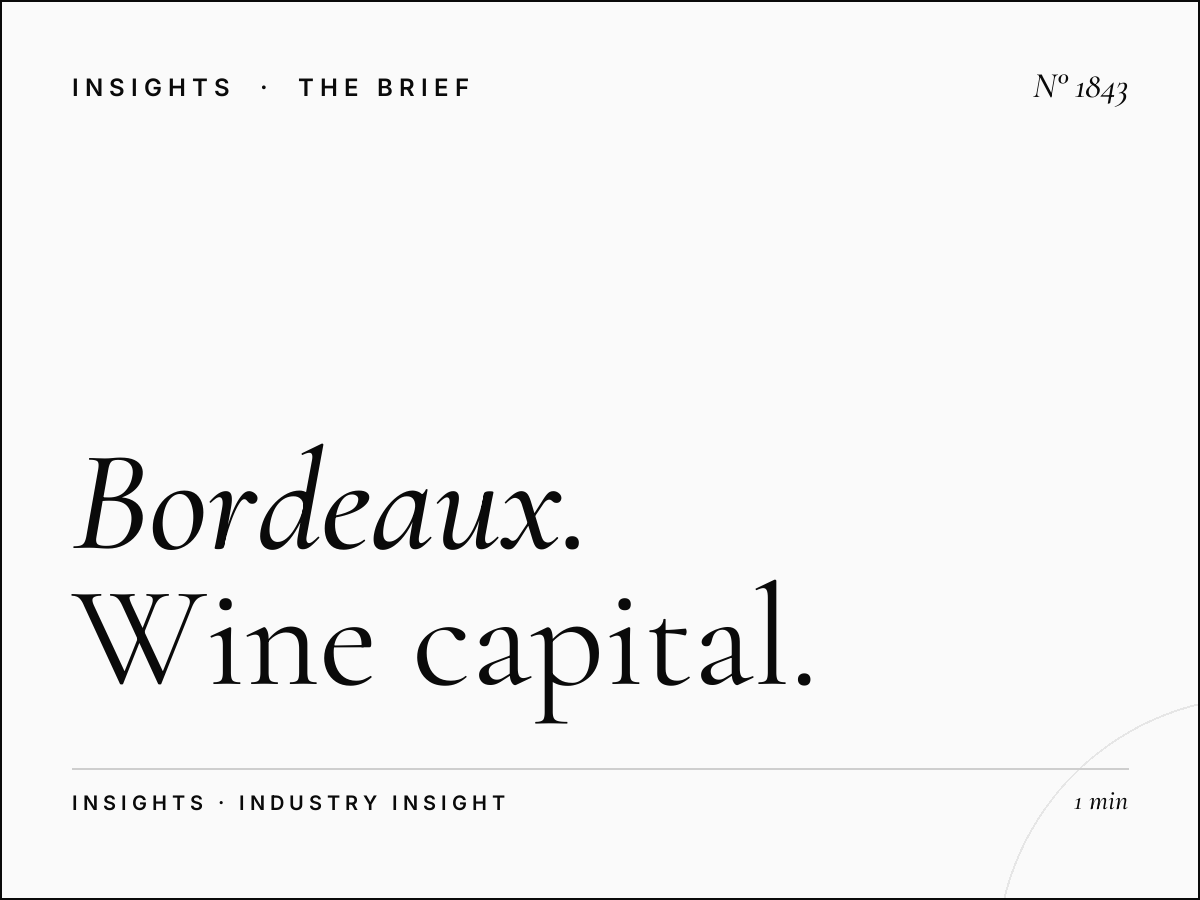 Bordeaux Grand Théâtre | Wine Capital Advertising Excellence in France's Cultural Heart