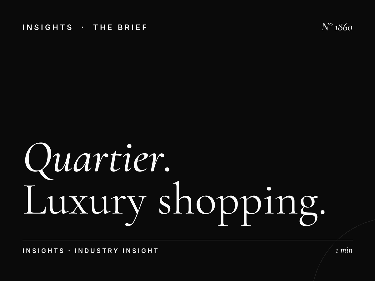 Quartier 206 Berlin | Luxury Shopping Advertising That Reaches Europe's Affluent Consumers