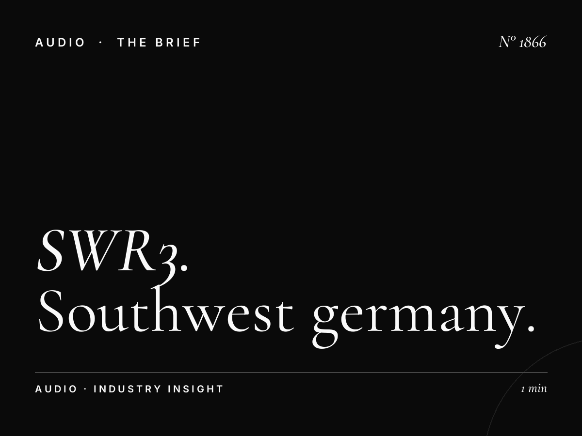 SWR3 | Southwest Germany Radio Advertising