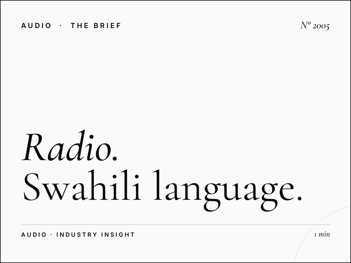 Radio Citizen | Swahili Language Radio Advertising Kenya