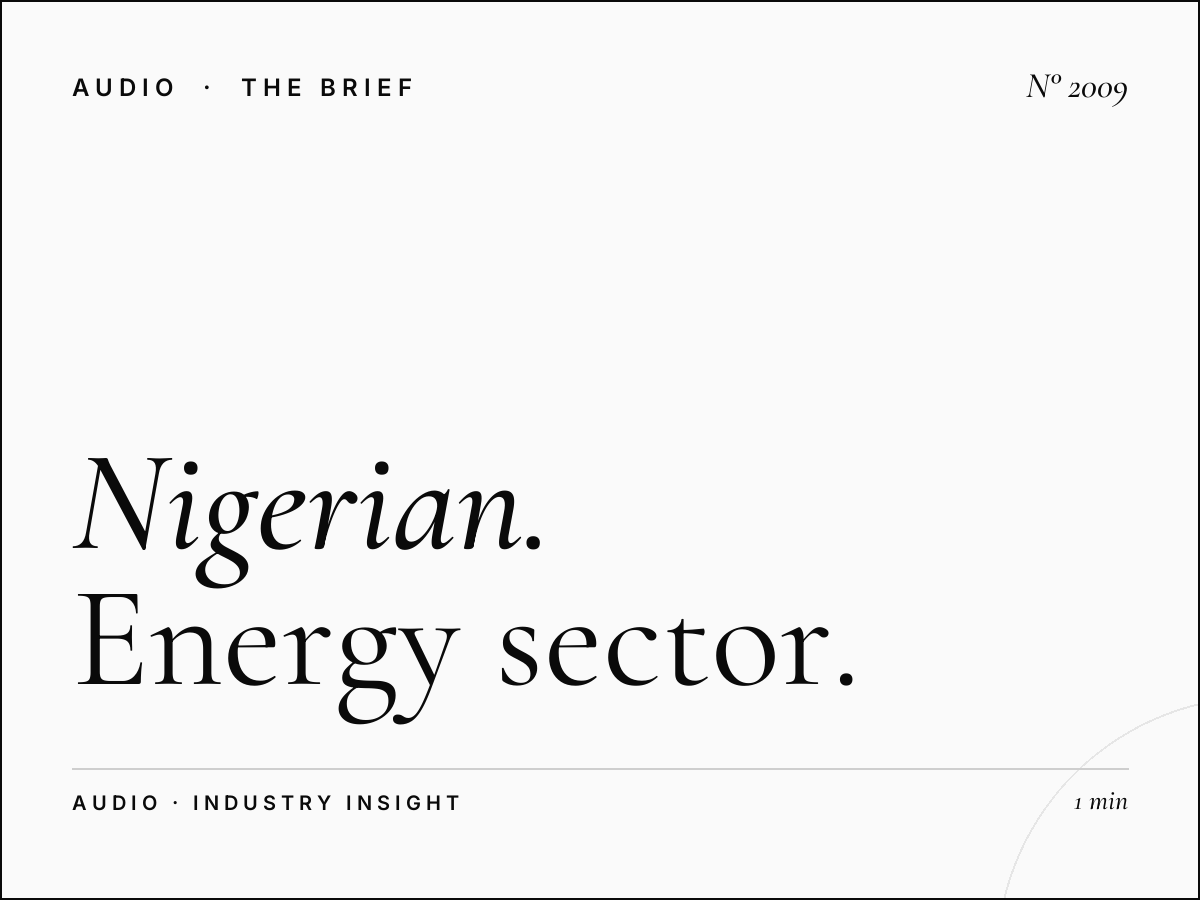 Nigerian Oil Industry | Energy Sector Radio Advertising