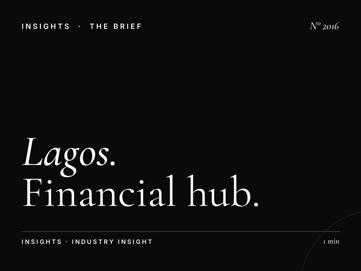 Lagos Island Business District | Financial Hub Advertising