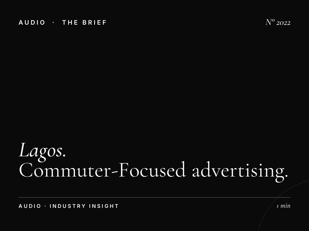 Lagos Traffic Radio | Commuter-Focused Advertising