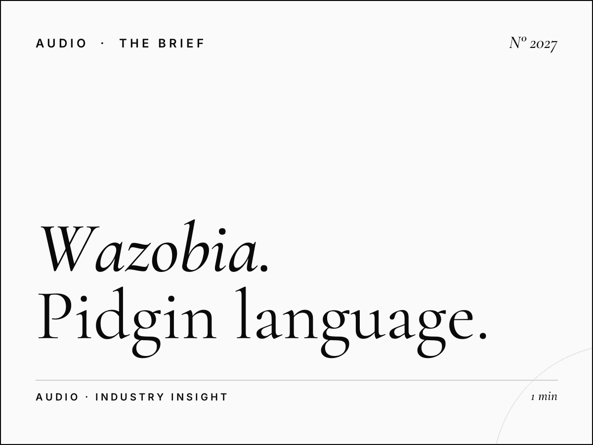 Wazobia FM | Pidgin Language Radio Advertising Lagos