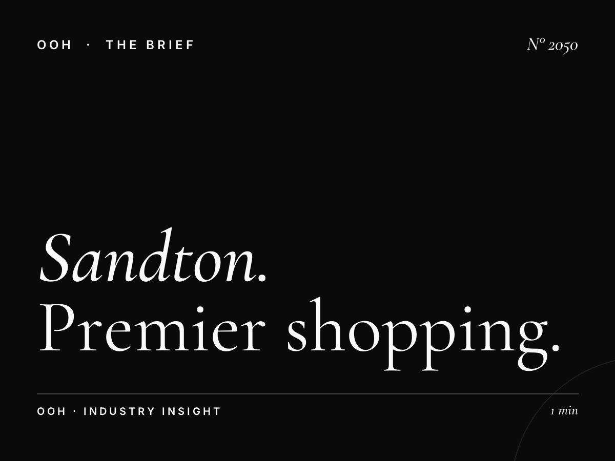 Sandton City Mall | Premier Shopping Advertising Johannesburg