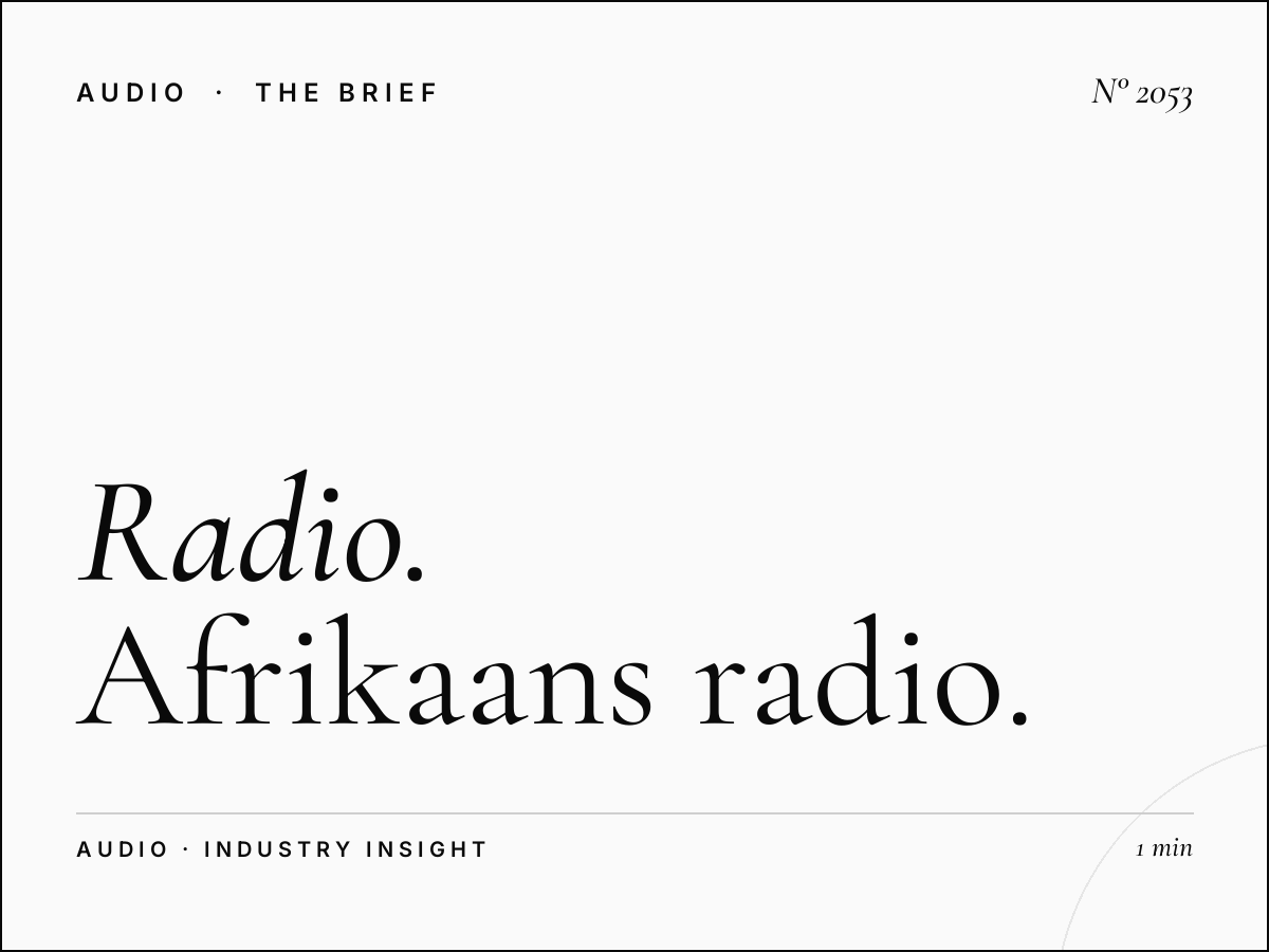 Radio Sonder Grense | Afrikaans Radio Advertising SA