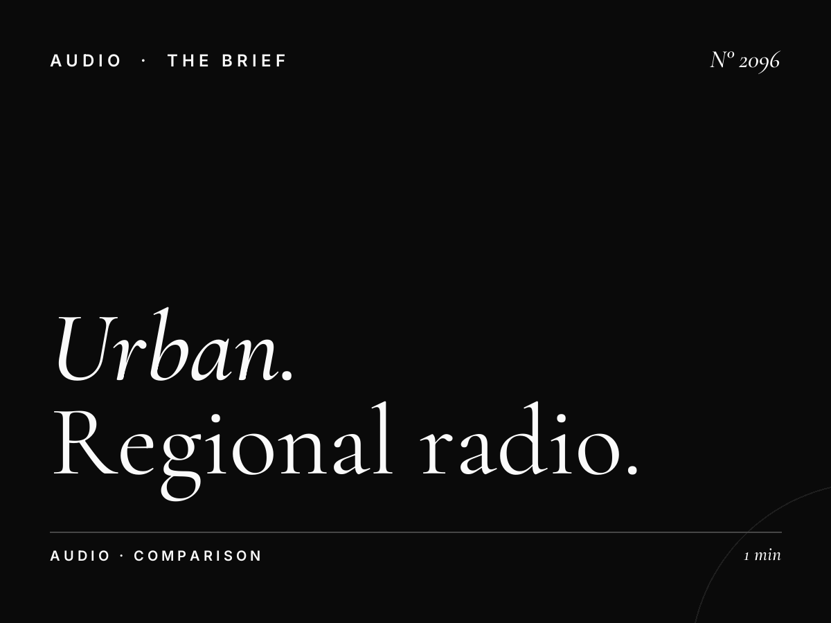 Urban vs Rural Morocco | Regional Radio Strategy