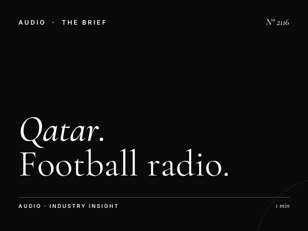Qatar Sports Advertising | Football Radio Marketing