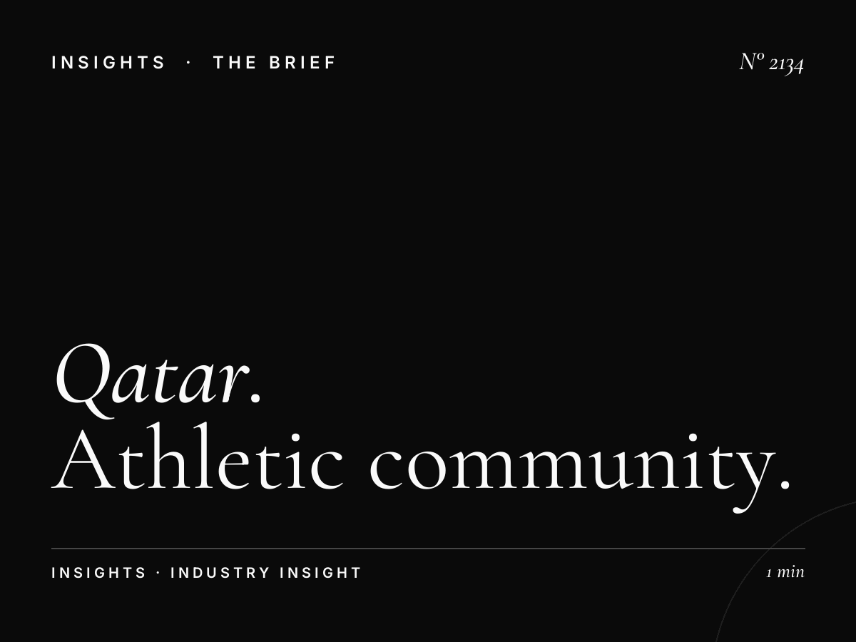 Qatar Sports Club | Athletic Community Advertising