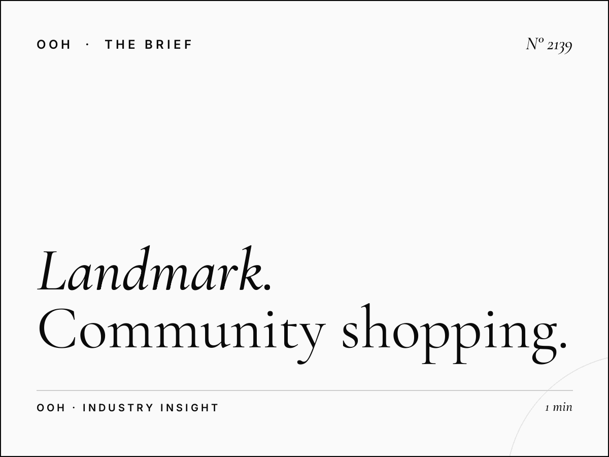 Landmark Mall Qatar | Community Shopping Advertising
