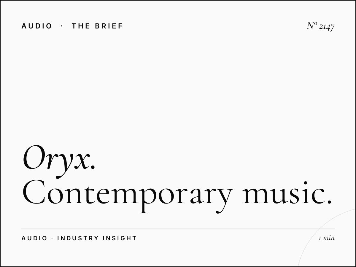 Oryx FM Qatar | Contemporary Music Radio Advertising