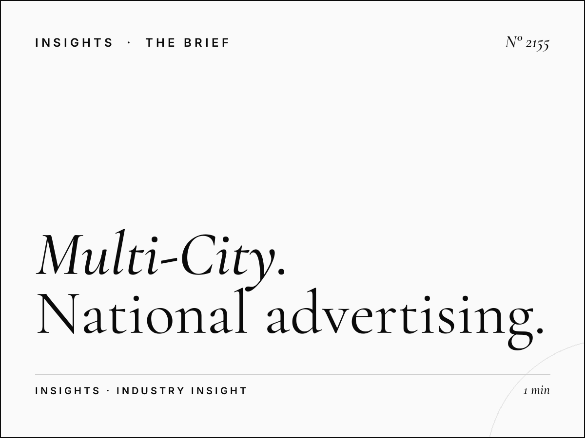 Multi-City Saudi Campaigns | National Advertising Strategy
