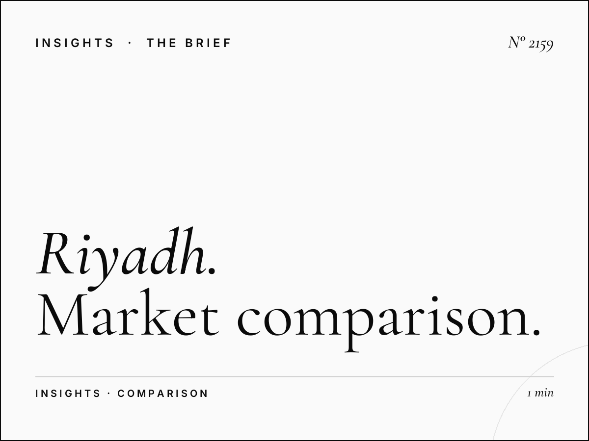 Riyadh vs Jeddah Advertising | Market Comparison Guide