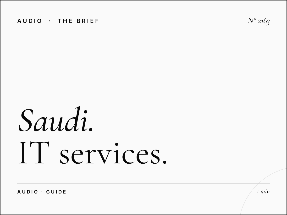 **Technology Saudi | IT Services Radio Advertising - Your Strategic Guide to Reaching Saudi