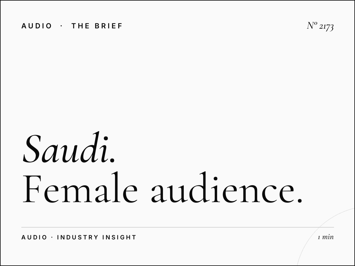Saudi Women's Market | Female Audience Radio Advertising
