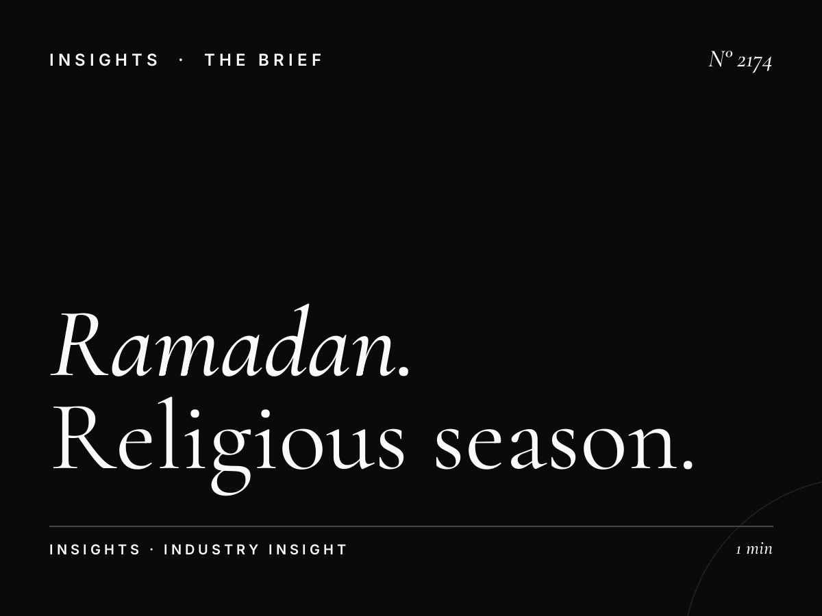 Ramadan Advertising Saudi Arabia | Religious Season Marketing