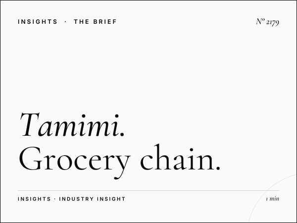 Tamimi Markets | Grocery Chain Advertising Saudi Arabia