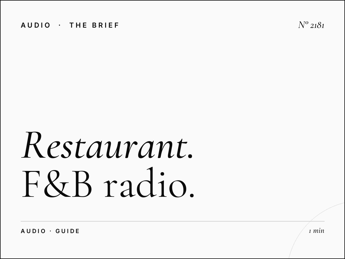 Restaurant Advertising Saudi | F&B Radio Marketing Guide