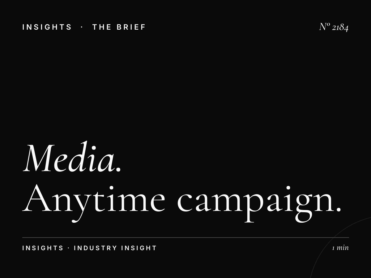 24/7 Media Booking Dashboard | Anytime Campaign Management
