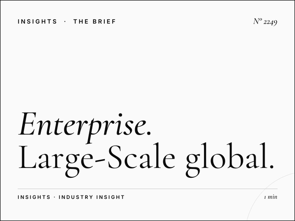Enterprise Media Buying London | Large-Scale Global Campaigns