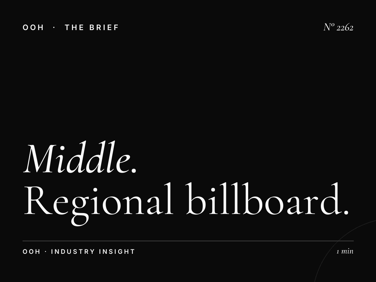 Middle East OOH Packages | Regional Billboard Bundles