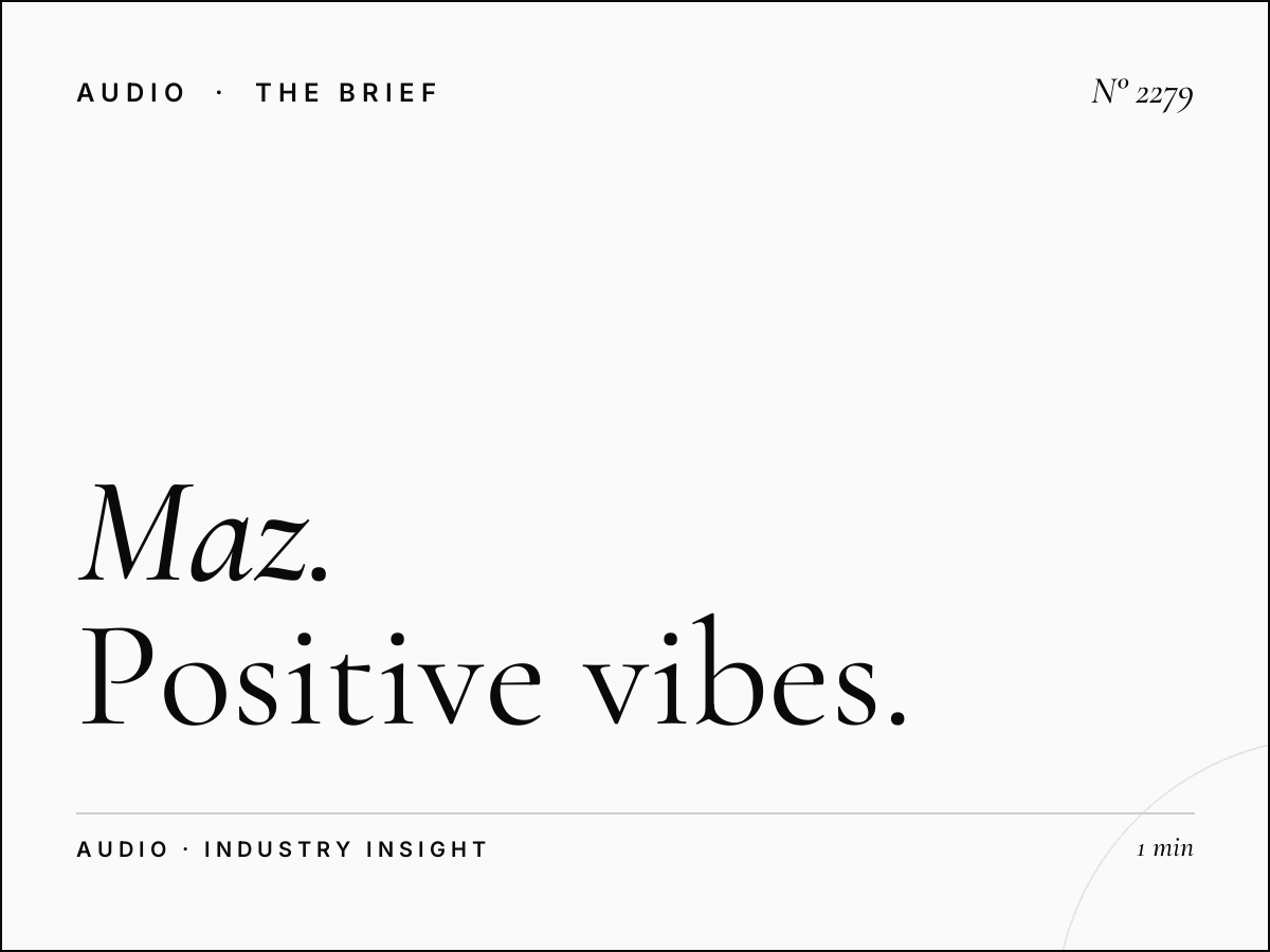 Maz Hakim Virgin Radio | Positive Vibes Lifestyle Chat Advertising Weekdays