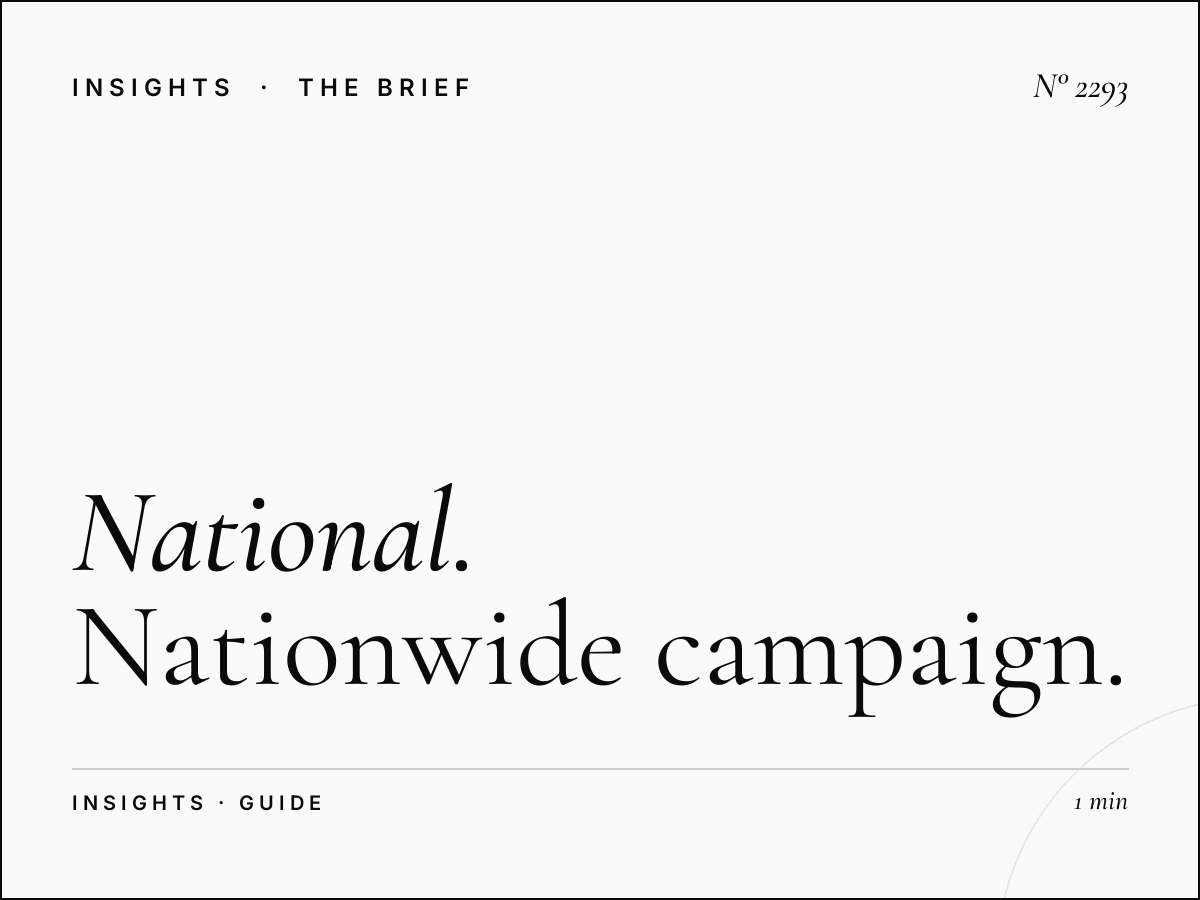UK National Media Buying | Nationwide Campaign Guide