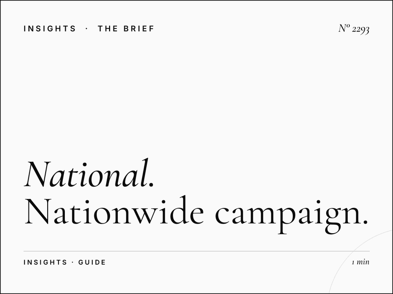 UK National Media Buying | Nationwide Campaign Guide