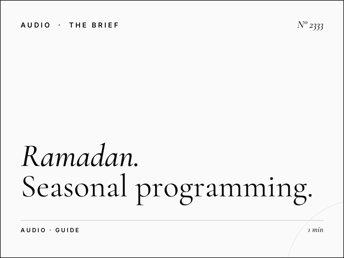 Ramadan Advertising Dubai FM | Complete Seasonal Programming Guide